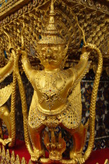 Demon Guardian and Architecture of Grand Palace, Bangkok