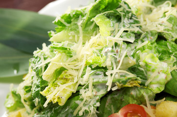 Healthy vegetable salad