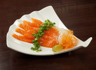 Salmon seshimi