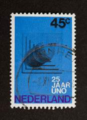 HOLLAND - CIRCA 1970: Stamp printed in the Netherlands
