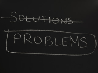 No solutions, only problems