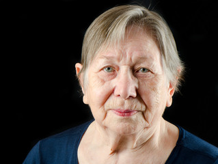 Senior woman's portrait