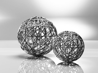 decorative metal balls
