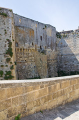 The Aragonese Castle of Otranto. Puglia. Italy.