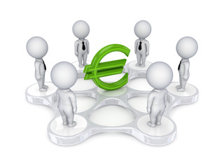 Bisiness network concept.