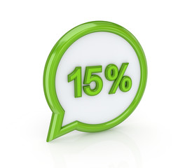 50% icon.