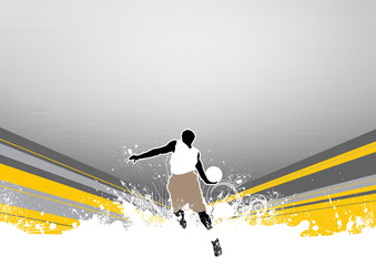 Fototapeta premium Basketball jump