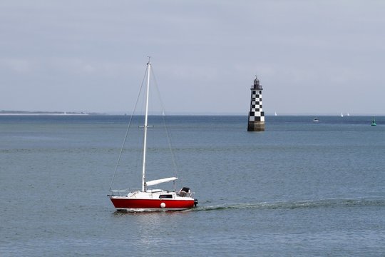 Le phare de la perdrix &agrave; loctudy, finist&egrave;re,bretagne