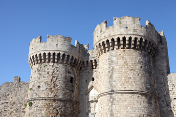 Wehrtürme der Altstadt von rhodos