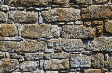 Rough stone wall