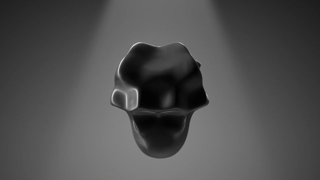 Loopable Kaleidoscope Liquid Metal Drop