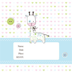 Baby shower invitation