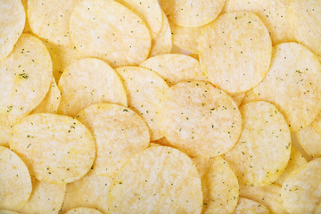 Chips  closeup