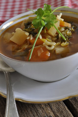 Rindersuppe