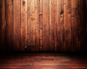 Wooden room