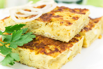 frittata con le cipolle
