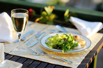 Delicious lettuce plate