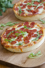 Pepperoni and cheese