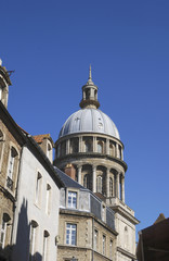 Fototapeta na wymiar Katedra na Starym Mieście. Boulogne-sur-Mer. Francja