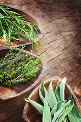 Fresh herbs © mythja
