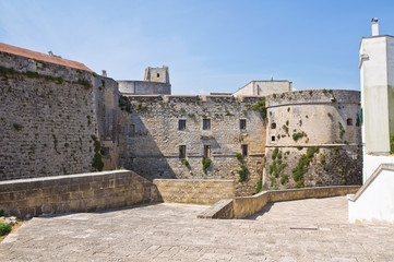 The Aragonese Castle of Otranto. Puglia. Italy.