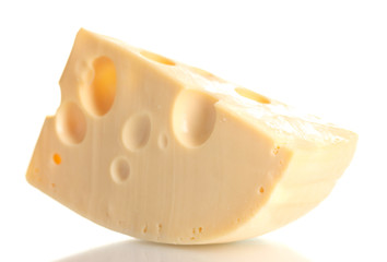 Сheese isolated on white