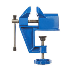 Hand grip- vise small, closeup, on a white background.