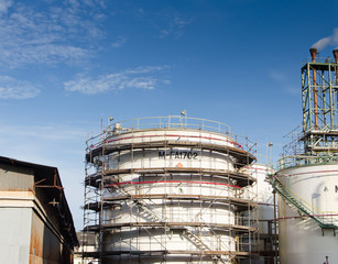 Fuel tank among maintenance