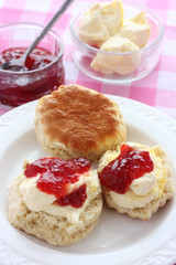 Devon cream tea