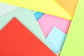 background of bright colorful paper