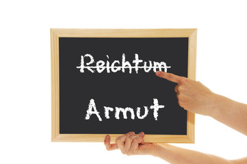 Tafel Reichtum / Armut