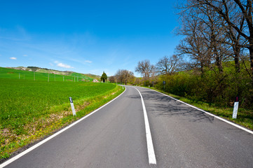 Fototapeta premium Road in Tuscany