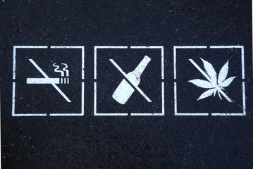 No smoking, no drinking, no drugs