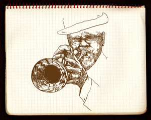 old jazz man