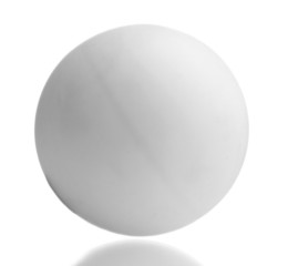 ping-pong ball isolated on white