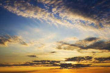 Fototapeta na wymiar morning sky background.
