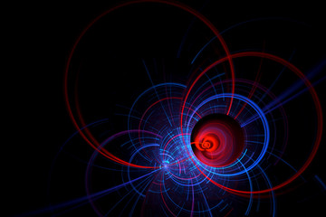 Abstract techno background