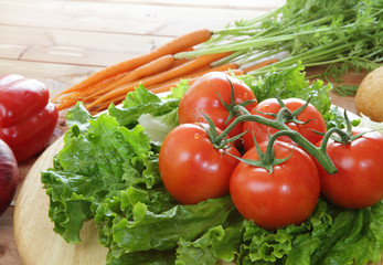Organic mixed vegetables