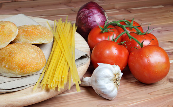 Italian style food ingredients