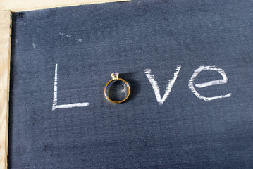 Fototapeta na wymiar Love Ring