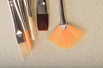 Set of brushes
