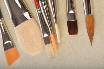 Set of brushes