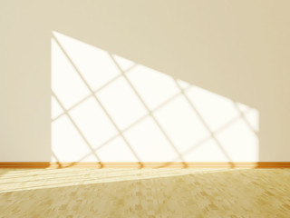 Empty interior design.