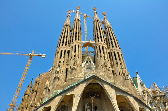 Sagrada Familia. Barselona. Spain.