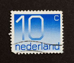HOLLAND - CIRCA 1990: Stamp printed in the Netherlands