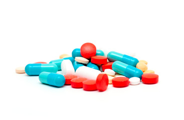 colorful pills