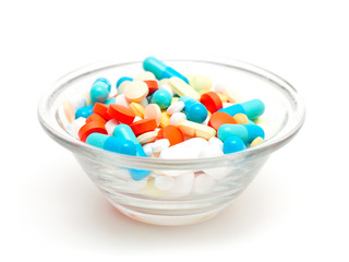 colorful pills