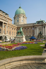 Obraz premium The Royal Palace, Budapest, Hungary