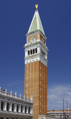 Fototapeta na wymiar Wenecja - Der auf der Campanile Piazza San Marco