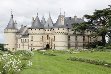 Fototapeta na wymiar Chateau de Chaumont-sur-Loire
